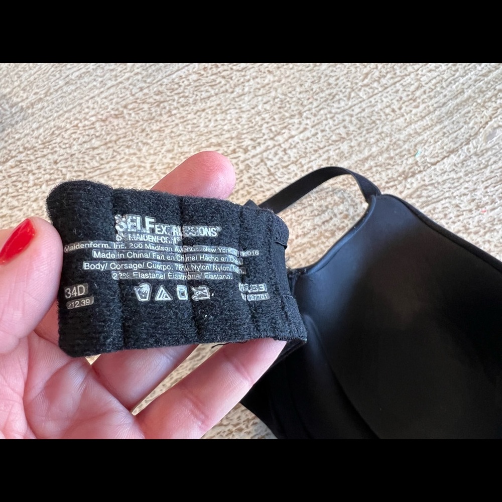 I-fit black bra push up